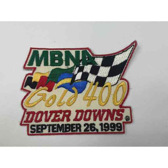 NASCAR PATCH  1999 Dover Downs Gold 400 Racing Patch, Mark Martin winner 9/26/99 - Picture 1 of 3